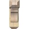 Ekena Millwork Olympic Craftsman Rough Sawn Bracket w/ Offset Brace, Douglas Fir, 8"W x 20"D x 24"H BKT0806X20X24OLY04RDF - alternate 3